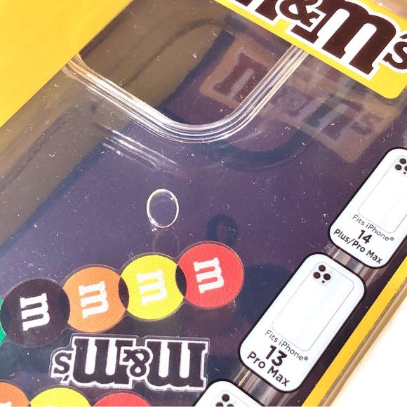 New M&M’s Floating Candy Liquid iPhone (12, 13, 14 Pro Max) Case - Picture 8 of 11